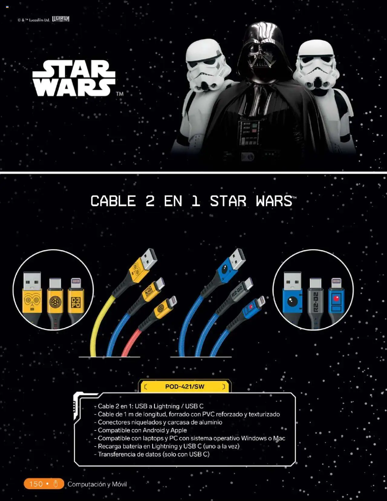 Nuevas ofertas de Steren válidas en toda la República Mexicana desde el 01.01.2025. ¡Encuentra las mejores ofertas en Steren catálogo! | Página: 168 | Productos: Usb, Movil, Cable, Batería