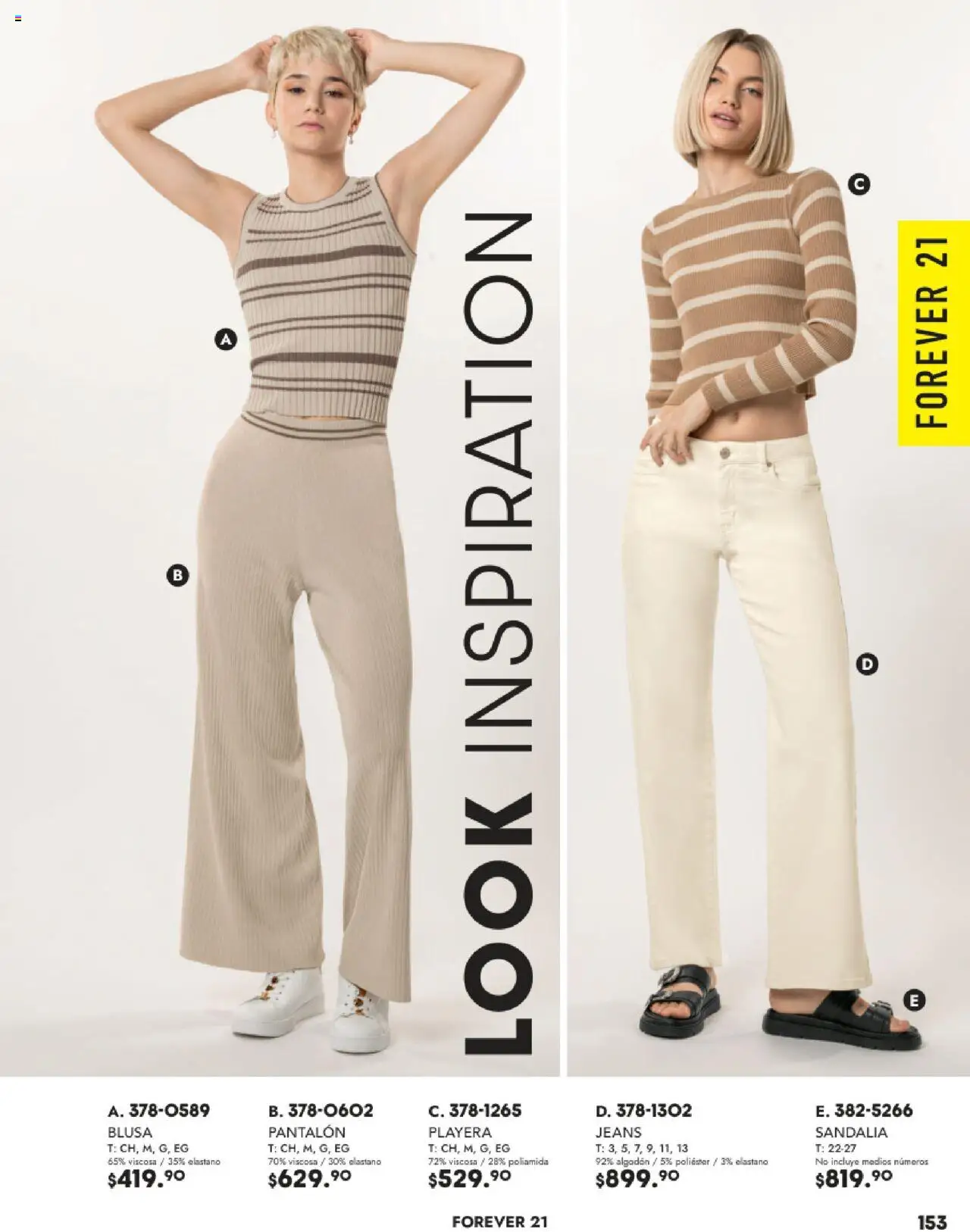 Nuevas ofertas de Andrea válidas en toda la República Mexicana desde el 09.10.2025. ¡Encuentra las mejores ofertas en Andrea - Catálogo Forever 21! | Página: 4 | Productos: Blusa, Algodón, Playera