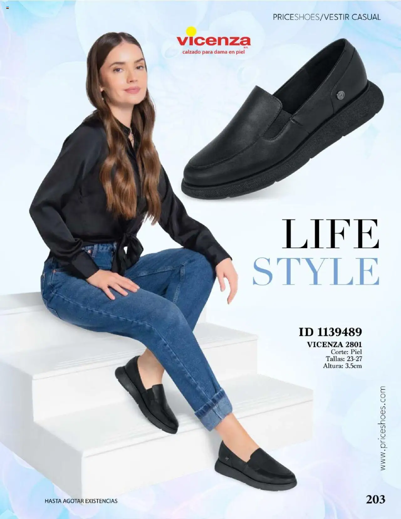 Nuevas ofertas de Price Shoes válidas en toda la República Mexicana desde el 05.08.2024. ¡Encuentra las mejores ofertas en Price Shoes catálogo Vestir Casual ! | Página: 203