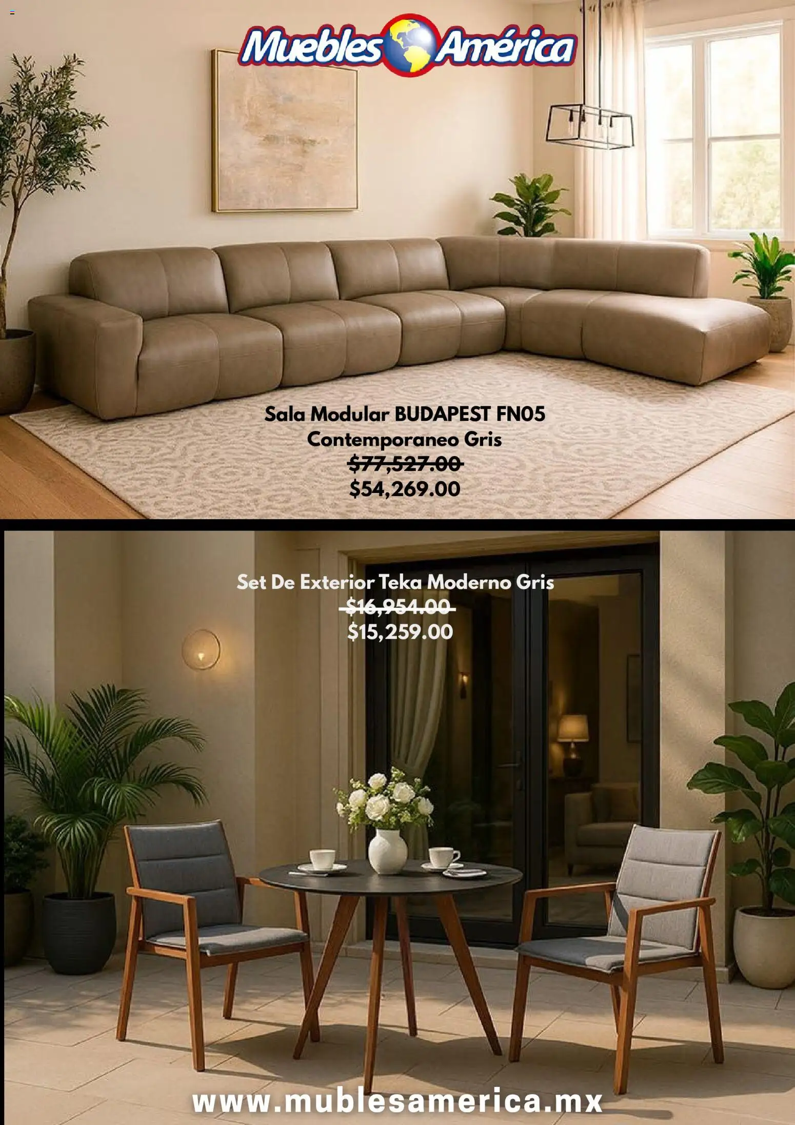 Nuevas ofertas de Muebles America válidas en toda la República Mexicana desde el 07.11.2025. ¡Encuentra las mejores ofertas en Muebles America Buen Fin ! | Página: 5 | Productos: Modular