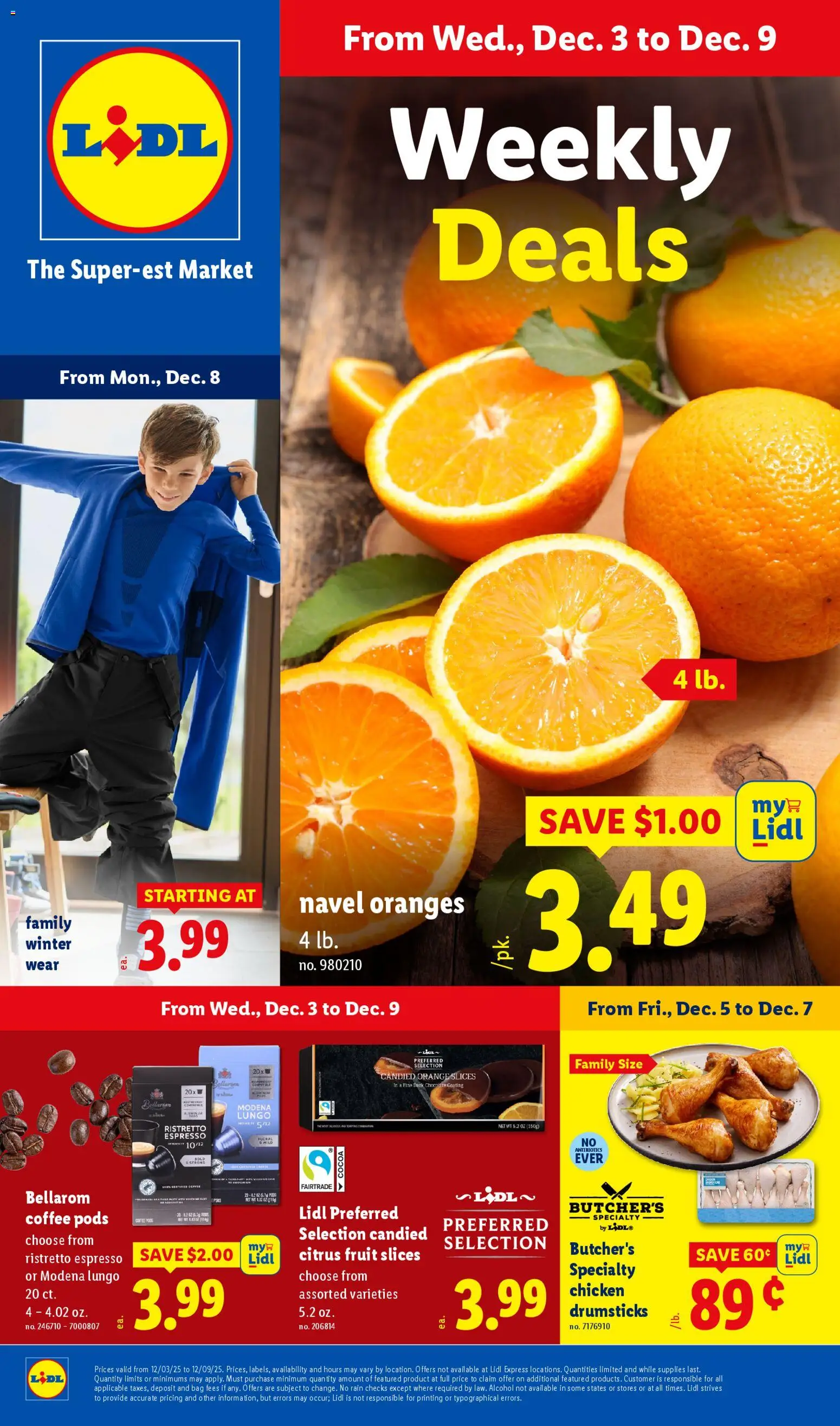 Lidl Weekly Ad - valid from 03.12.2025 | Page: 1
