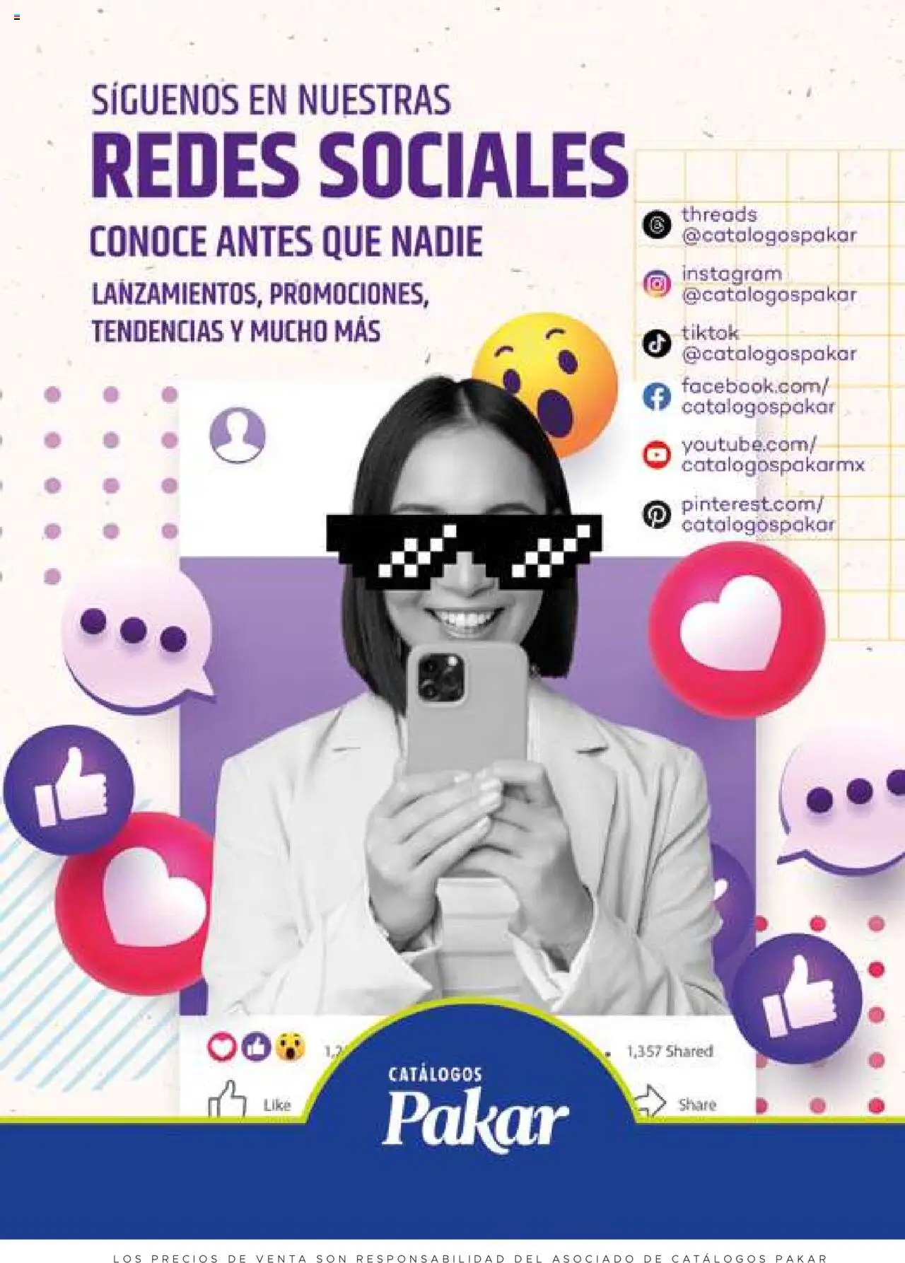 Nuevas ofertas de SC Pakar válidas en toda la República Mexicana desde el 24.07.2025. ¡Encuentra las mejores ofertas en SC Pakar - Catálogo Hombre otoño / invierno! | Página: 71
