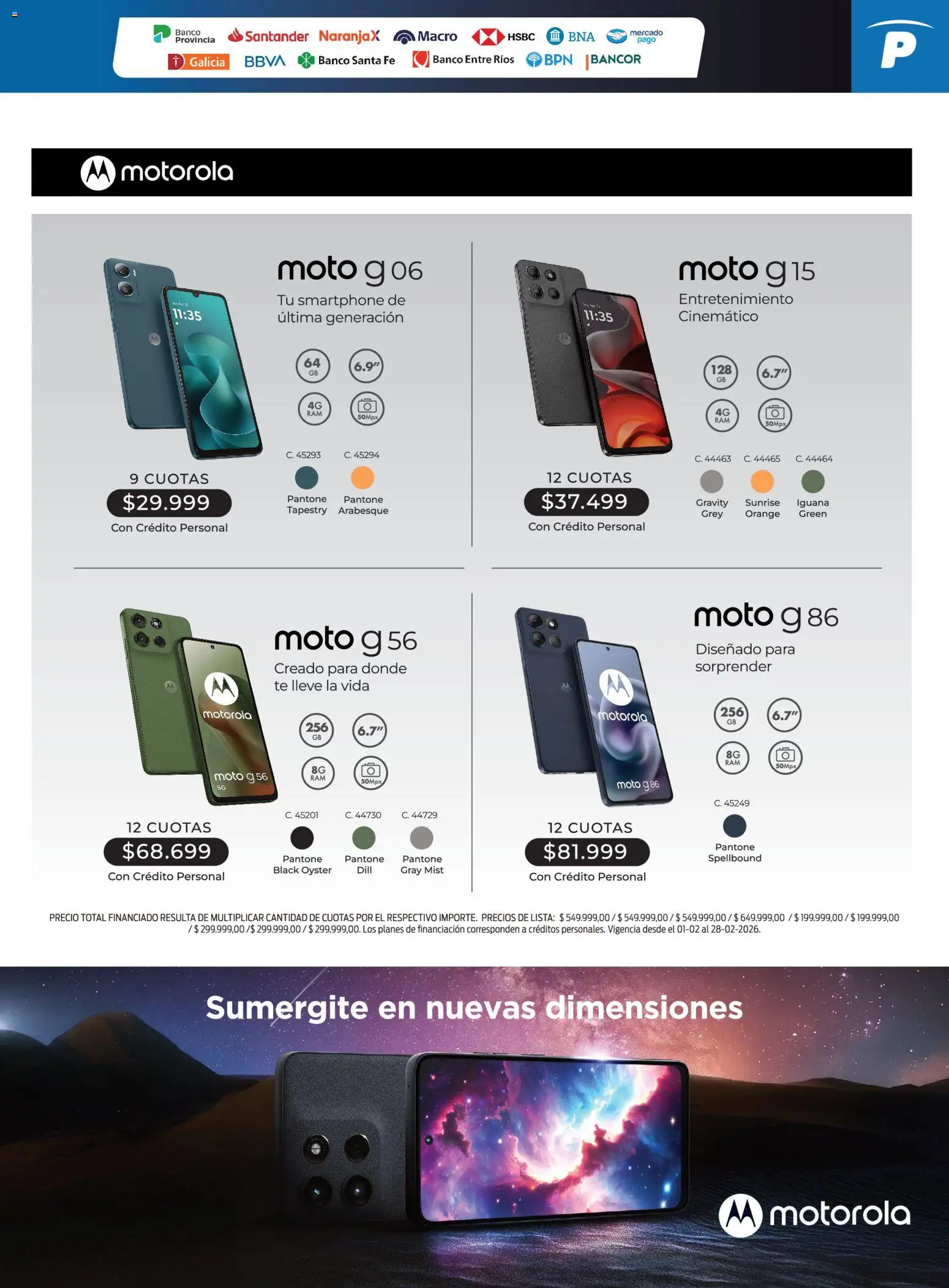 Pardo catálogo │ válido desde el 01.02.2026 | Página: 5 | Productos: Smartphone, Banco, Té