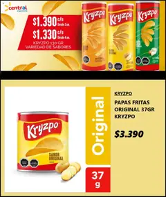 Central Mayorista ofertas  válido desde el 22.09.2025 | Página: 6 | Productos: Cebolla, Papas fritas