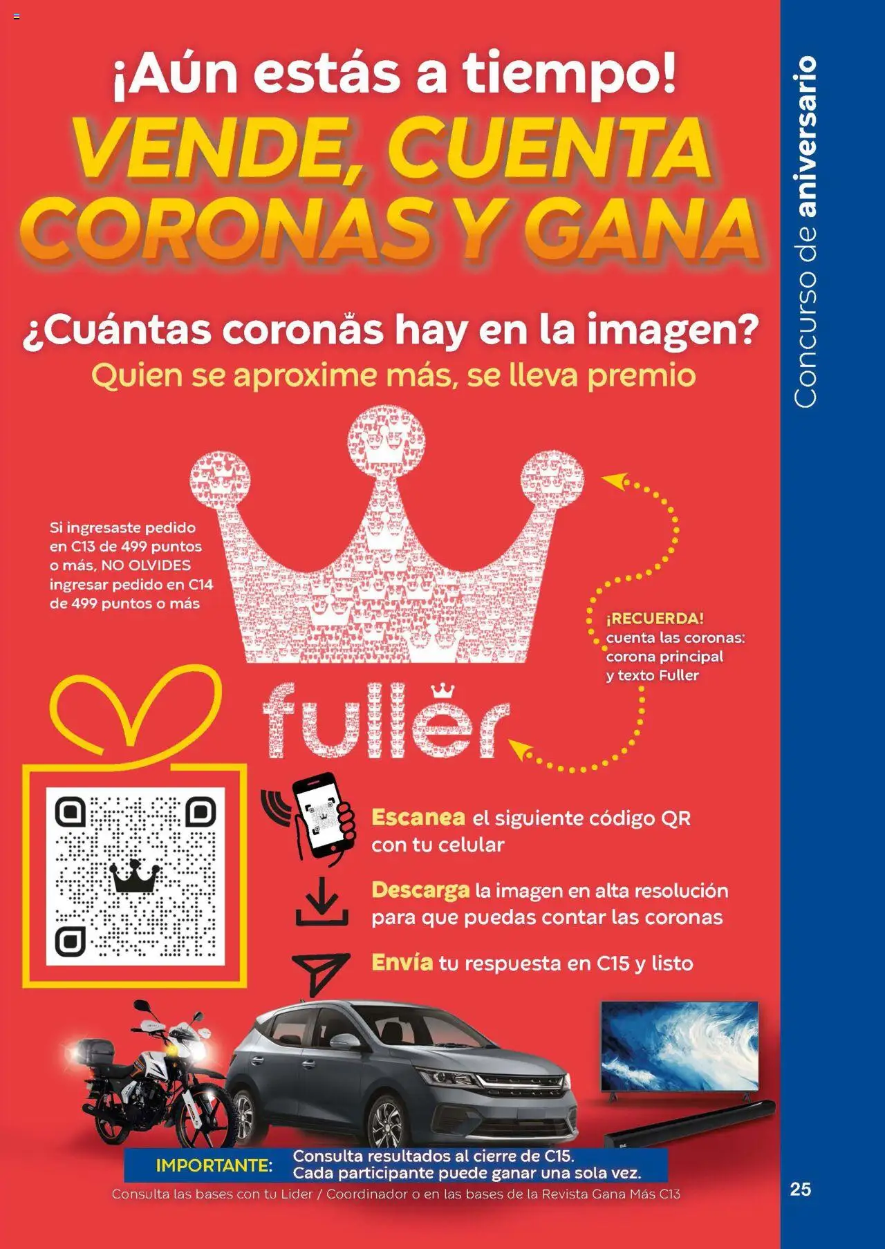 Nuevas ofertas de Fuller válidas en toda la República Mexicana desde el 15.10.2025. ¡Encuentra las mejores ofertas en Fuller - Revista Gana Más C14! | Página: 25