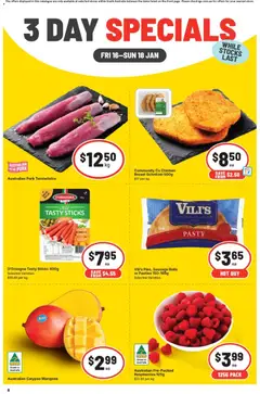 Preview of IGA - 3 Day Specials SA - valid from 16.01.2026