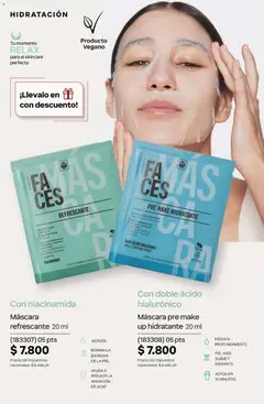 Vista previa Natura Catálogo Ciclo 4/2026 válido desde el 01.04.2026 | Página: 188 | Productos: Mascarilla, Máscara, Radiante