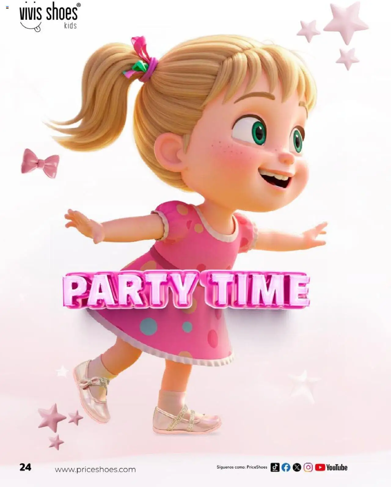 Nuevas ofertas de Price Shoes válidas en toda la República Mexicana desde el 23.04.2025. ¡Encuentra las mejores ofertas en Price Shoes catálogo Kids! | Página: 24