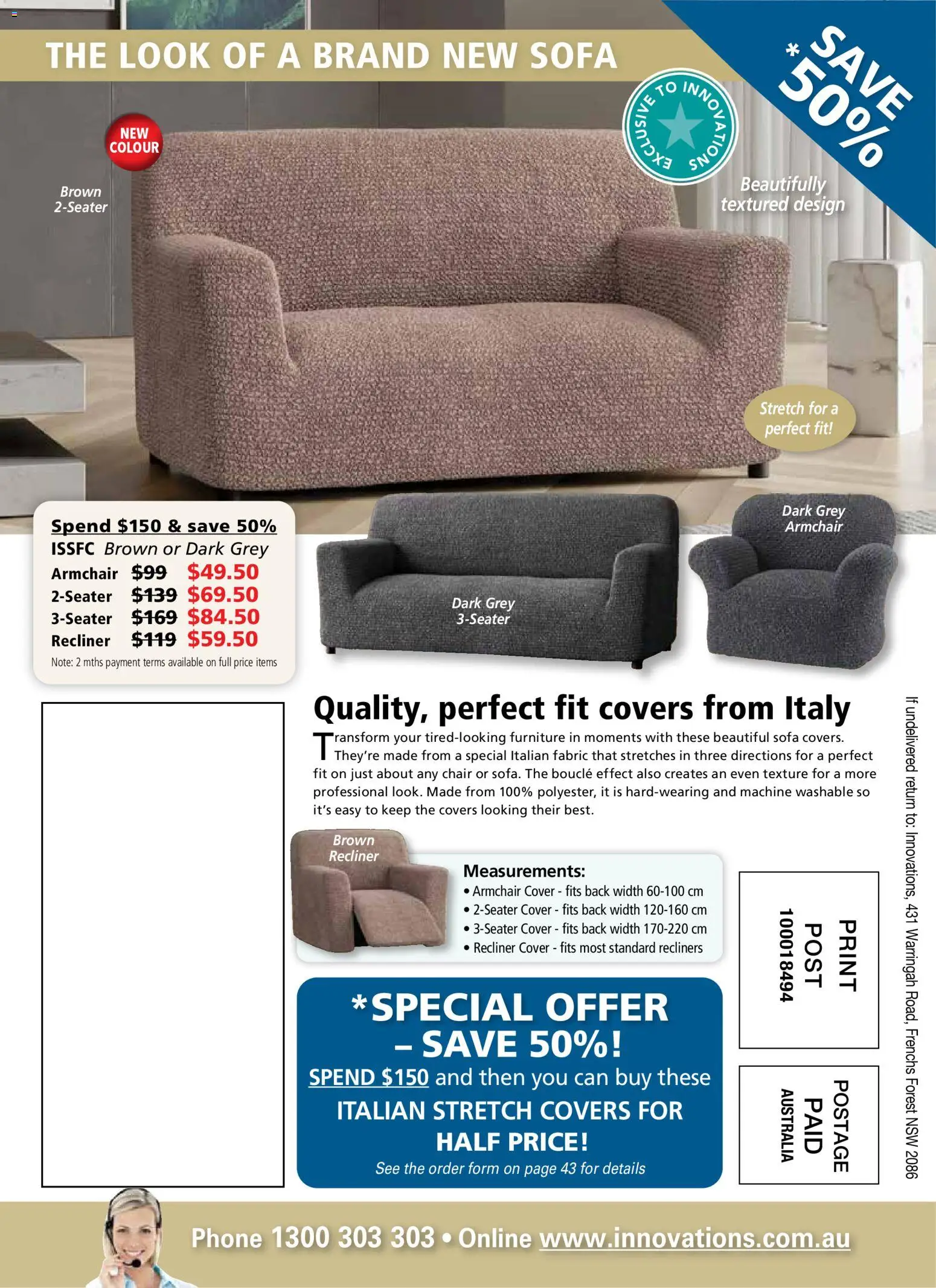 Innovations catalogue - valid from 26.03.2026 | Page: 48 | Products: Sofa, Armchair, Chair, Recliner