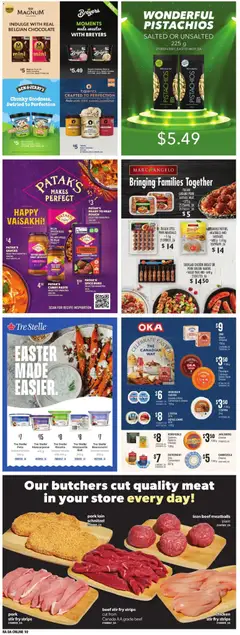 Preview of Atlantic Superstore weekly flyer / circulaire from shop Atlantic Superstore valid from 02.04.2026 | Page: 26 | Products: Cream, Butter, Chocolate, Pork