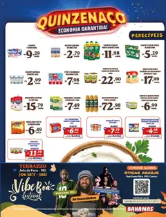 Bahamas Supermercados Folheto - válido de 28.07.2025 | Página: 7 | Produtos: Provolone, Parmesão, Ricota, Leite fermentado