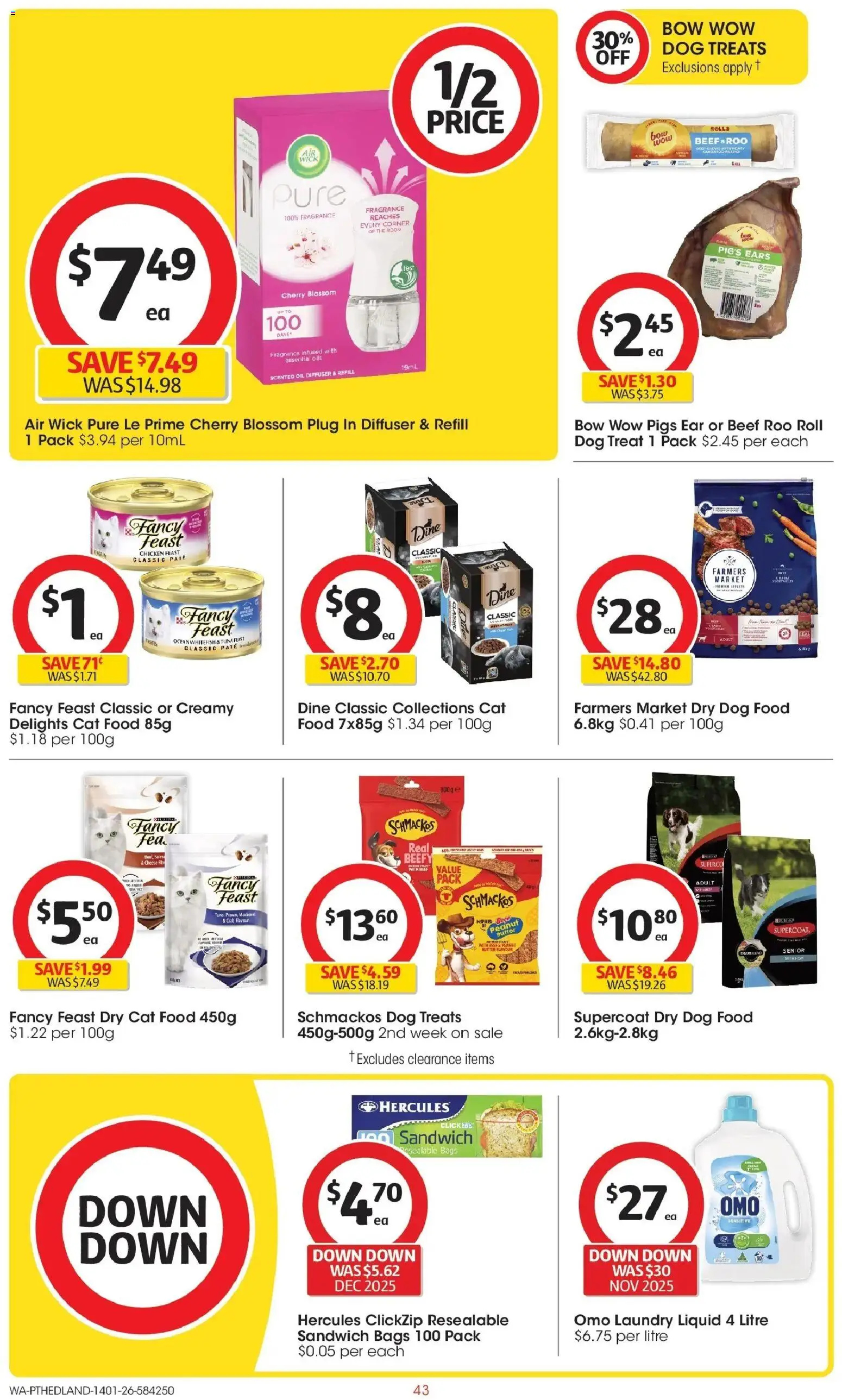 Coles catalogue - valid from 14.01.2026 | Page: 43 | Products: Fragrance, Crab, Butter, Chicken