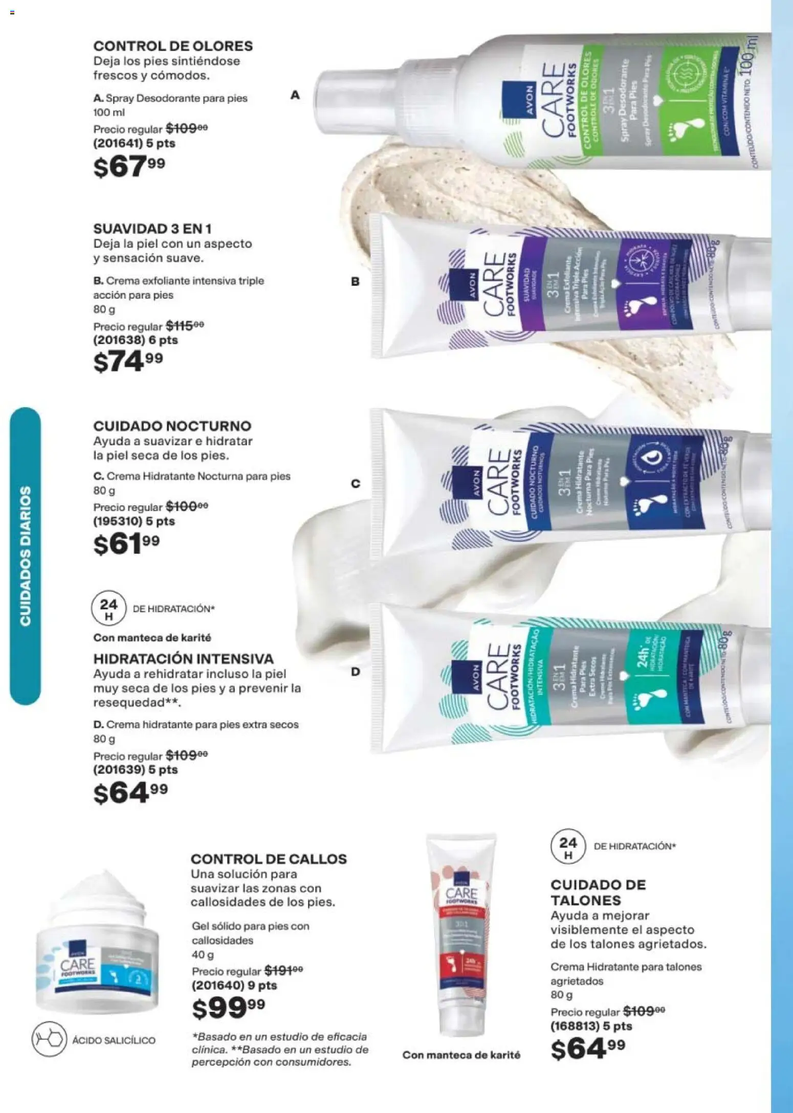 Nuevas ofertas de AVON válidas en toda la República Mexicana desde el 24.04.2026. ¡Encuentra las mejores ofertas en AVON campaña 7 2026! | Página: 168 | Productos: Desodorante, Crema