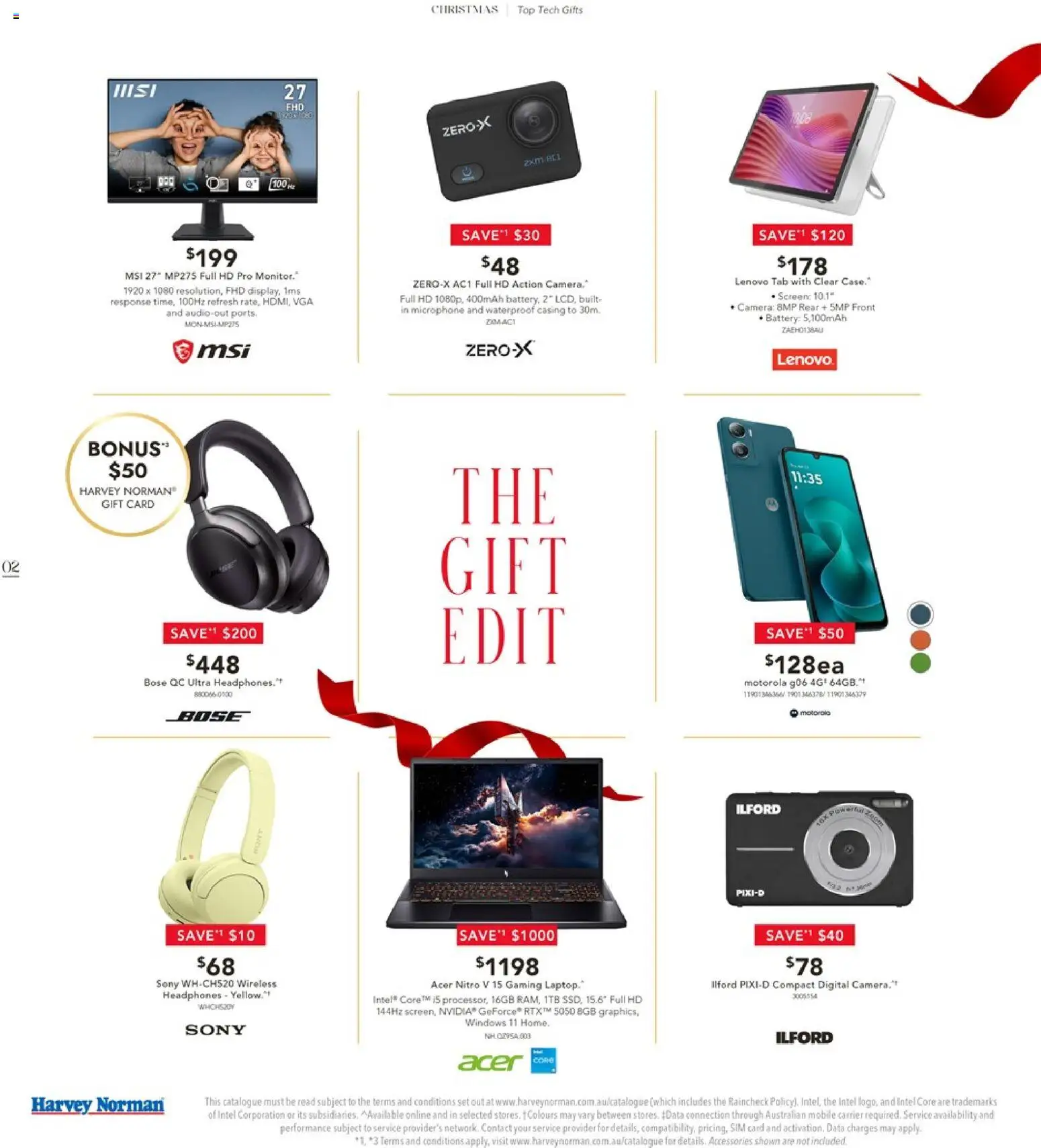 Harvey Norman catalogue - valid from 16.12.2025 | Page: 2 | Products: Battery, Accessories, Camera, Headphones