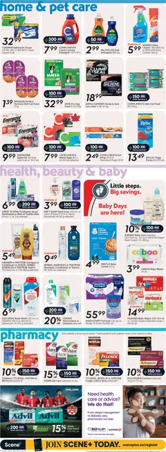 Preview of Safeway weekly flyer / circulaire from shop Safeway valid from 19.03.2026 | Page: 12 | Products: Conditioner, Body wash, Mouthwash, Detergent