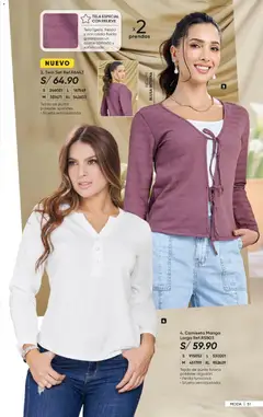 Vista previa de folleto Azzorti catálogo  - Campaña 6 de la Azzorti válido desde 09.03.2026 | Página: 53 | Productos: Blusa