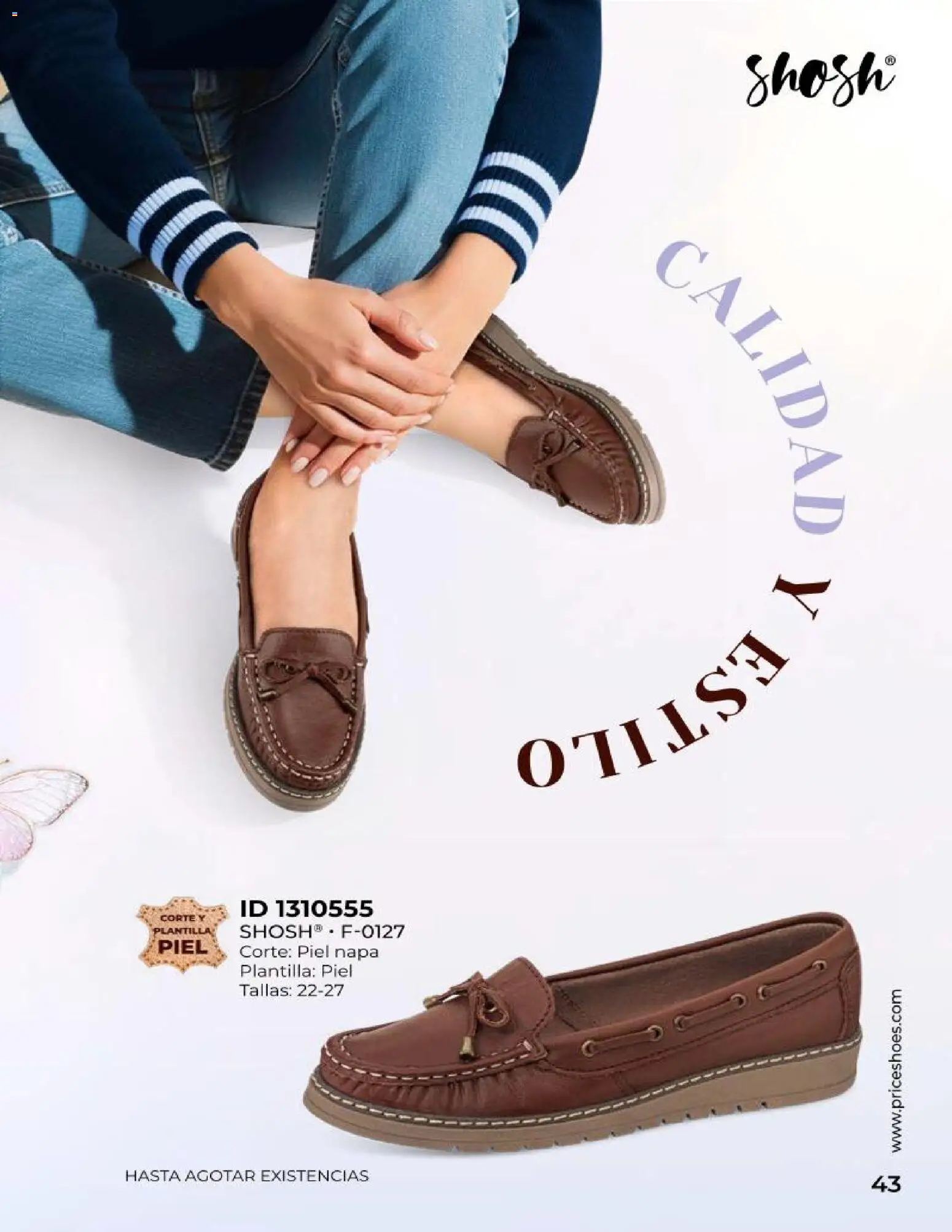 Nuevas ofertas de Price Shoes válidas en toda la República Mexicana desde el 23.04.2026. ¡Encuentra las mejores ofertas en Price Shoes catálogo Especial Confort! | Página: 43