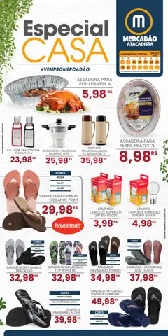 Mercadão Atacadista - Ofertas Especial Casa - Pré-Visualização do folheto da loja Mercadão Atacadista, válido de 25.11.2025