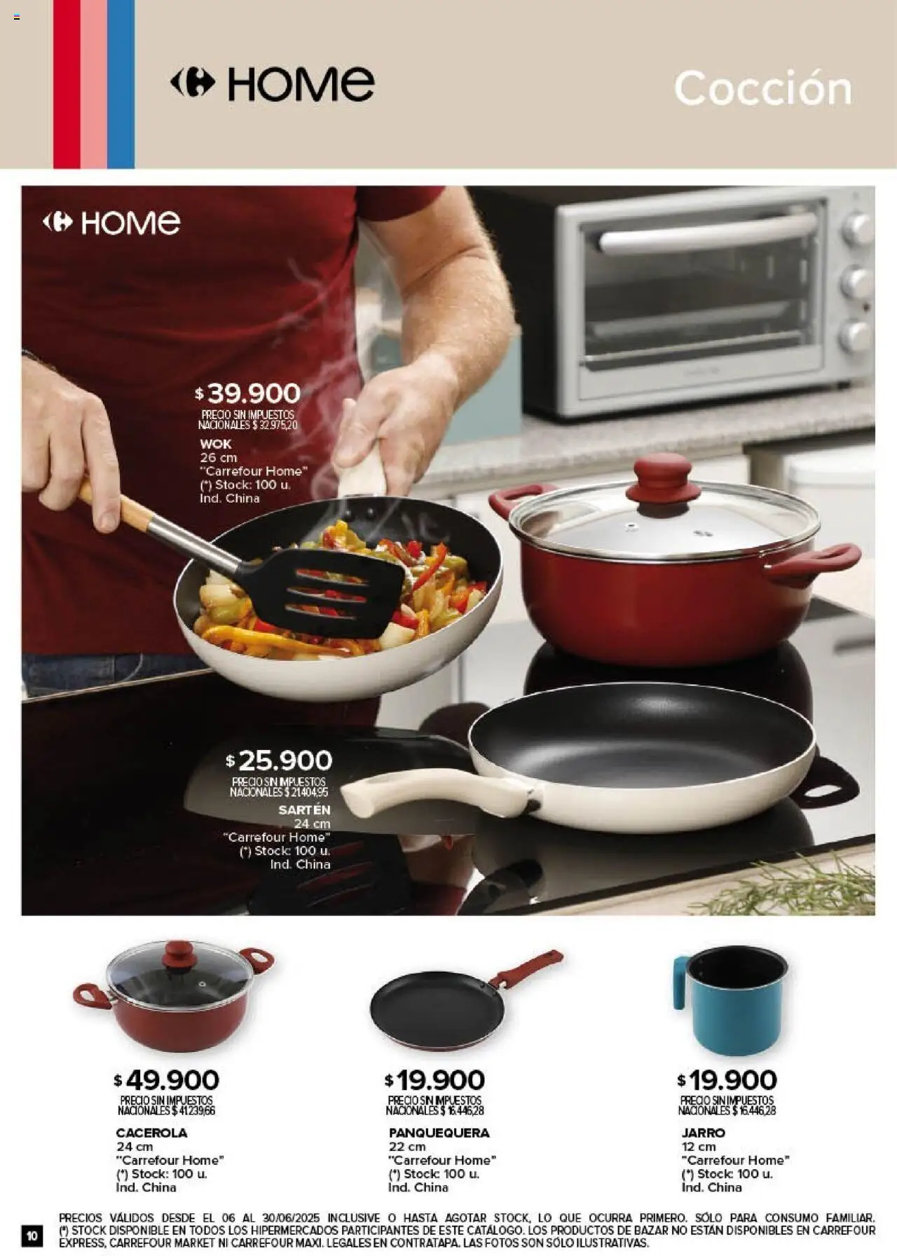 Carrefour - Deco Hogar │ válido desde el 06.06.2025 | Página: 10 | Productos: Sartén