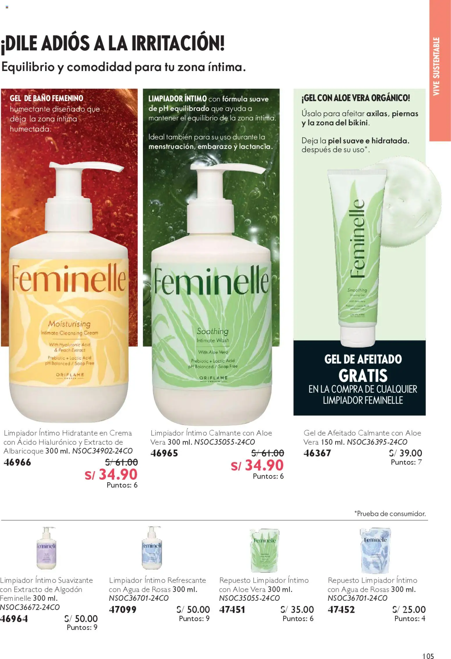 Catálogo Oriflame válido desde 14.02.2026 | Página: 105 | Productos: Baño, Crema