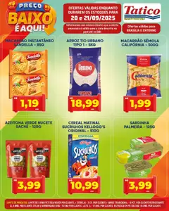 Tatico - Ofertas Final de Semana - Pré-Visualização do folheto da loja Tatico, válido de 20.09.2025