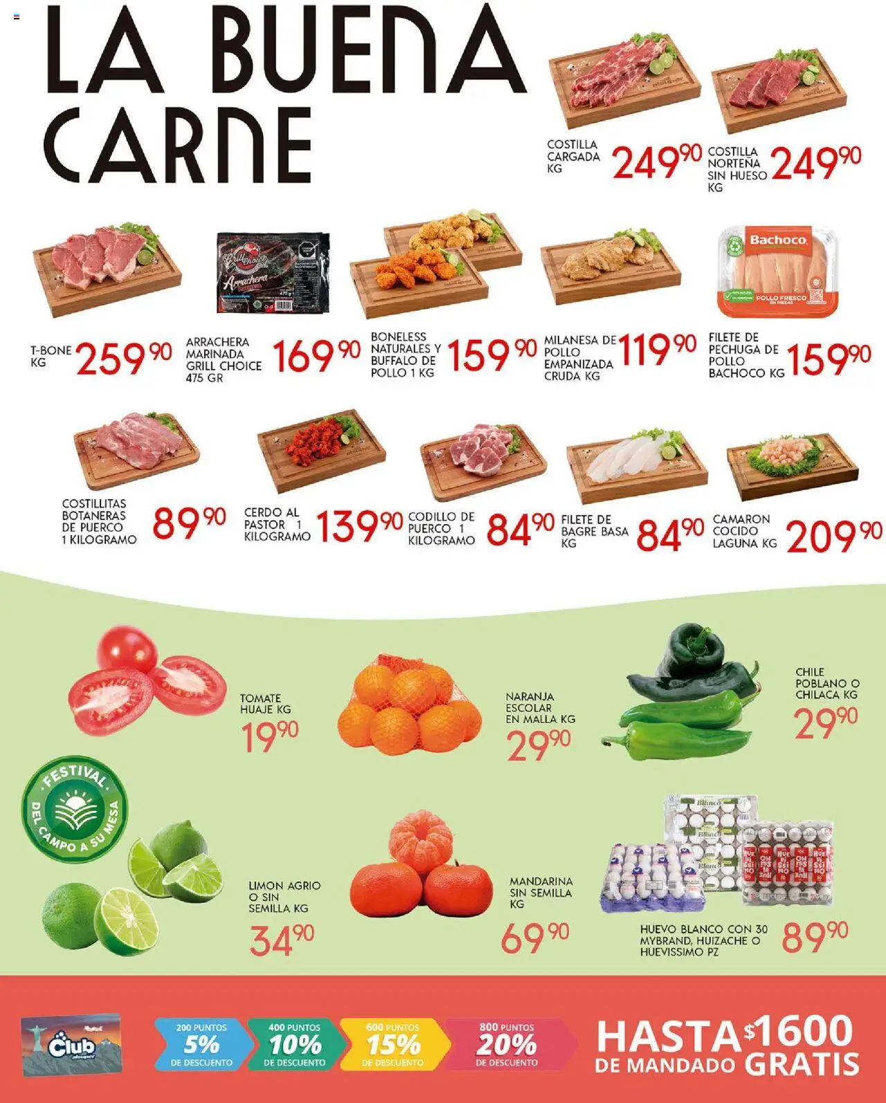 Nuevas ofertas de Alsuper válidas en toda la República Mexicana desde el 19.09.2025. ¡Encuentra las mejores ofertas en Alsuper - Folleto Laguna! | Página: 2 | Productos: Milanesa, Tomate, Huevo, Limón