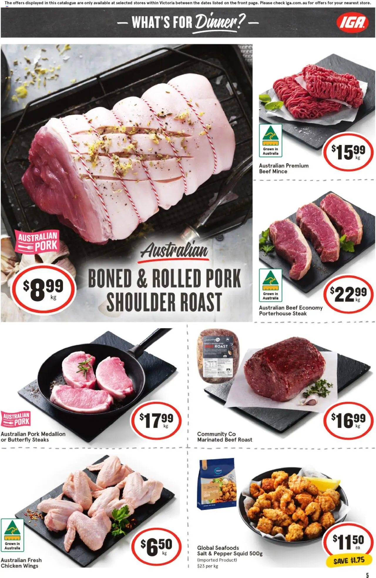 IGA catalogue - valid from 20.08.2025 | Page: 5 | Products: Herb, Lettuce, Oranges, Vegetables