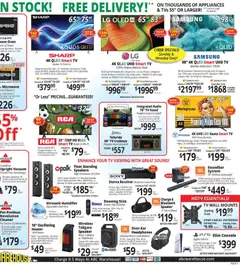 Preview of ABC Warehouse weekly ads valid from 30.11.2025 | Page: 3 | Products: Vacuum, Tv, Receiver, Speaker