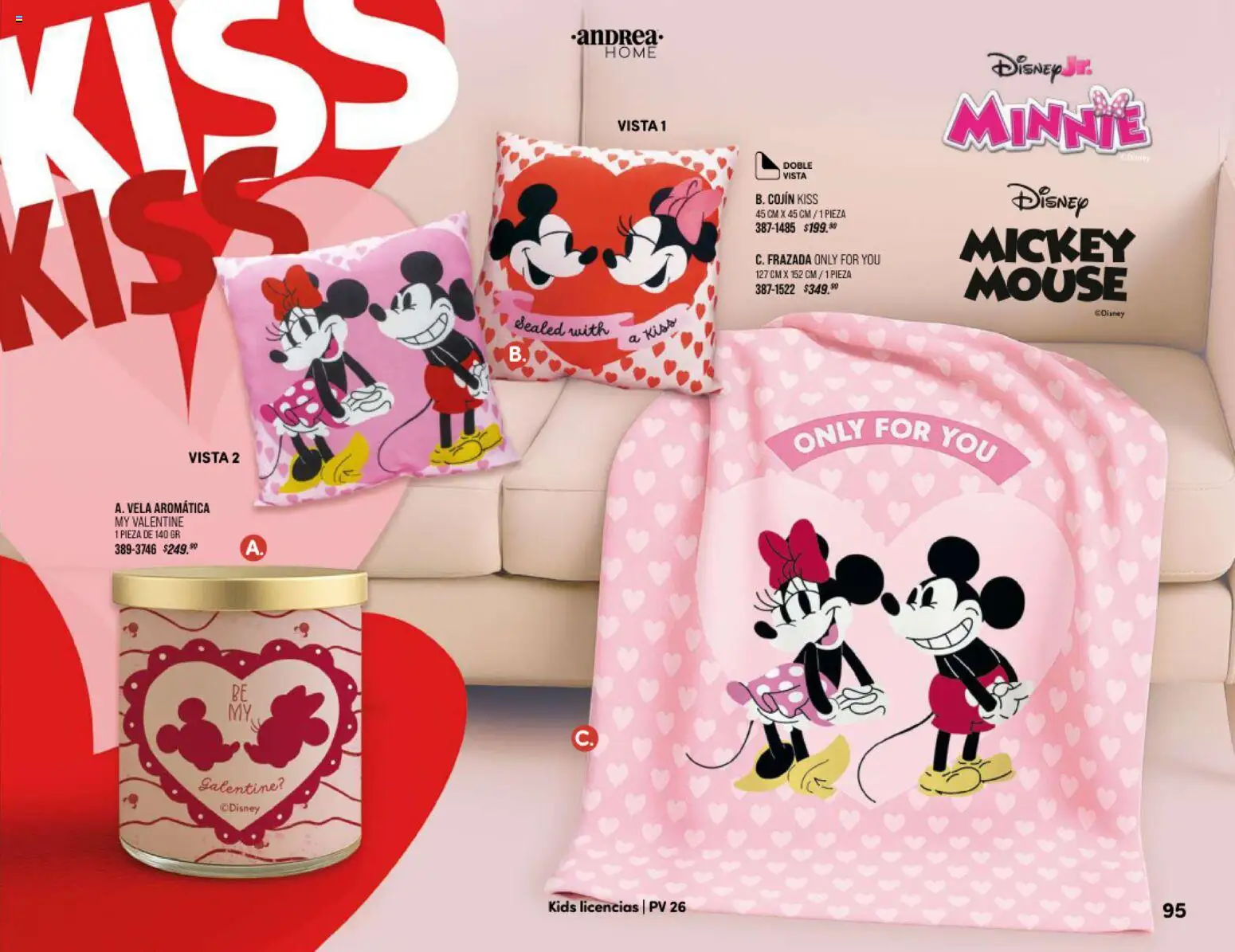 Nuevas ofertas de Andrea válidas en toda la República Mexicana desde el 25.01.2026. ¡Encuentra las mejores ofertas en Andrea catálogo Home! | Página: 95 | Productos: Mouse, Vela