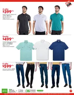Vista previa de City Club catálogo, nuevo folleto de la tienda, válido en México a partir del 01.04.2026 | Página: 19 | Productos: Camisa, Manga, Playera