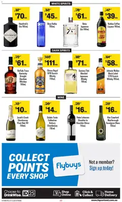 Preview of Coles Catalogue NT - valid from 31.12.2025 | Page: 50 | Products: Wine, Bourbon, Gin, Scotch