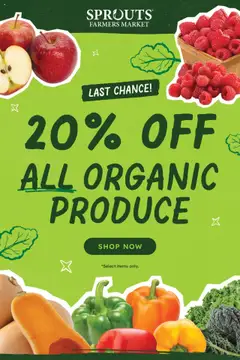 Preview of Sprouts weekly ads valid from 01.10.2025