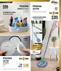 Vista previa de Cklass - Catálogo Especial Home, nuevo folleto de la tienda, válido en México a partir del 01.10.2025 | Página: 11 | Productos: Trapeador, Canasta