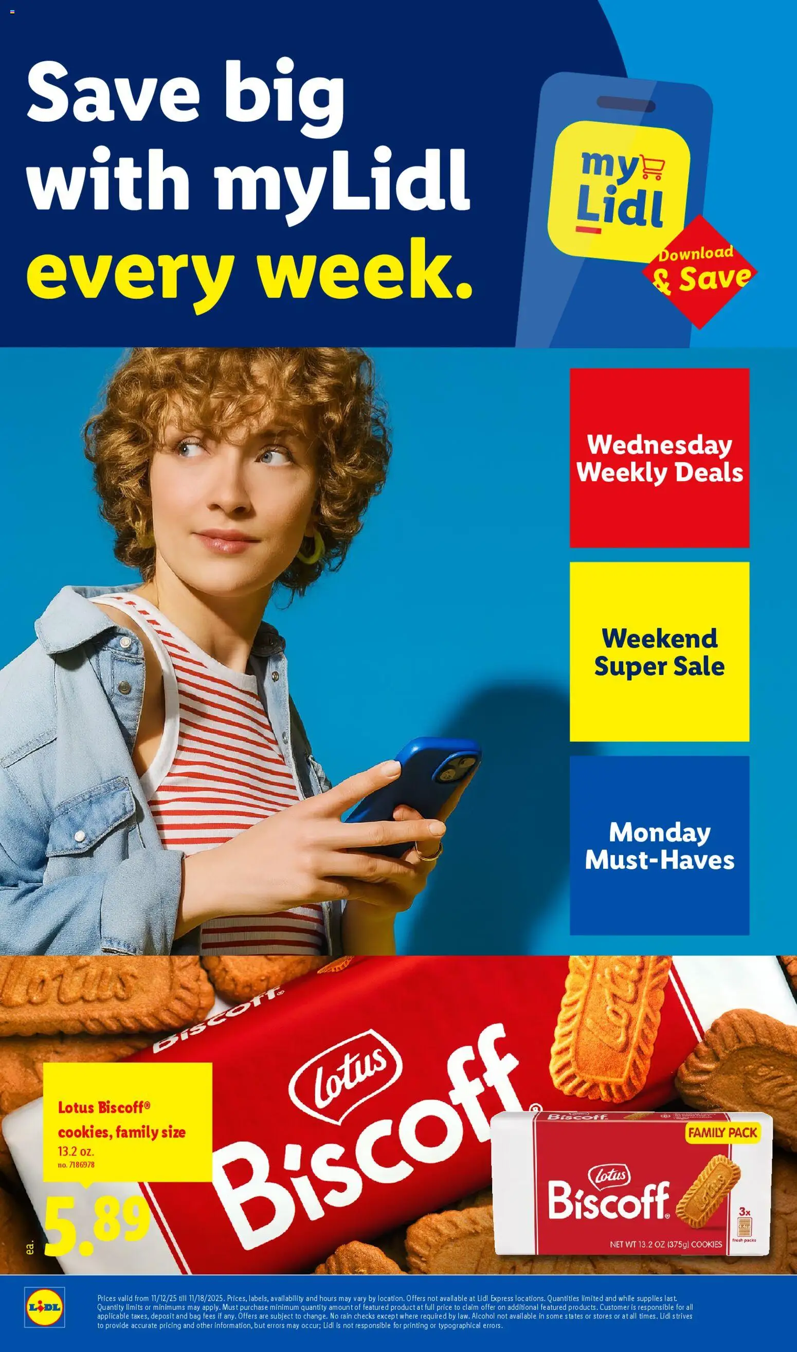 Lidl Early Black Friday - valid from 12.11.2025 | Page: 38 | Products: Cookies, Bag