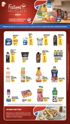Extra ofertas de Mercado Festival de Iogurtes - Pré-Visualização do folheto da loja Extra, válido de 10.03.2026