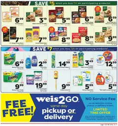 Preview of Weis weekly ads valid from 26.02.2026 | Page: 7 | Products: Broccoli, Cheese, Beef, Potatoes