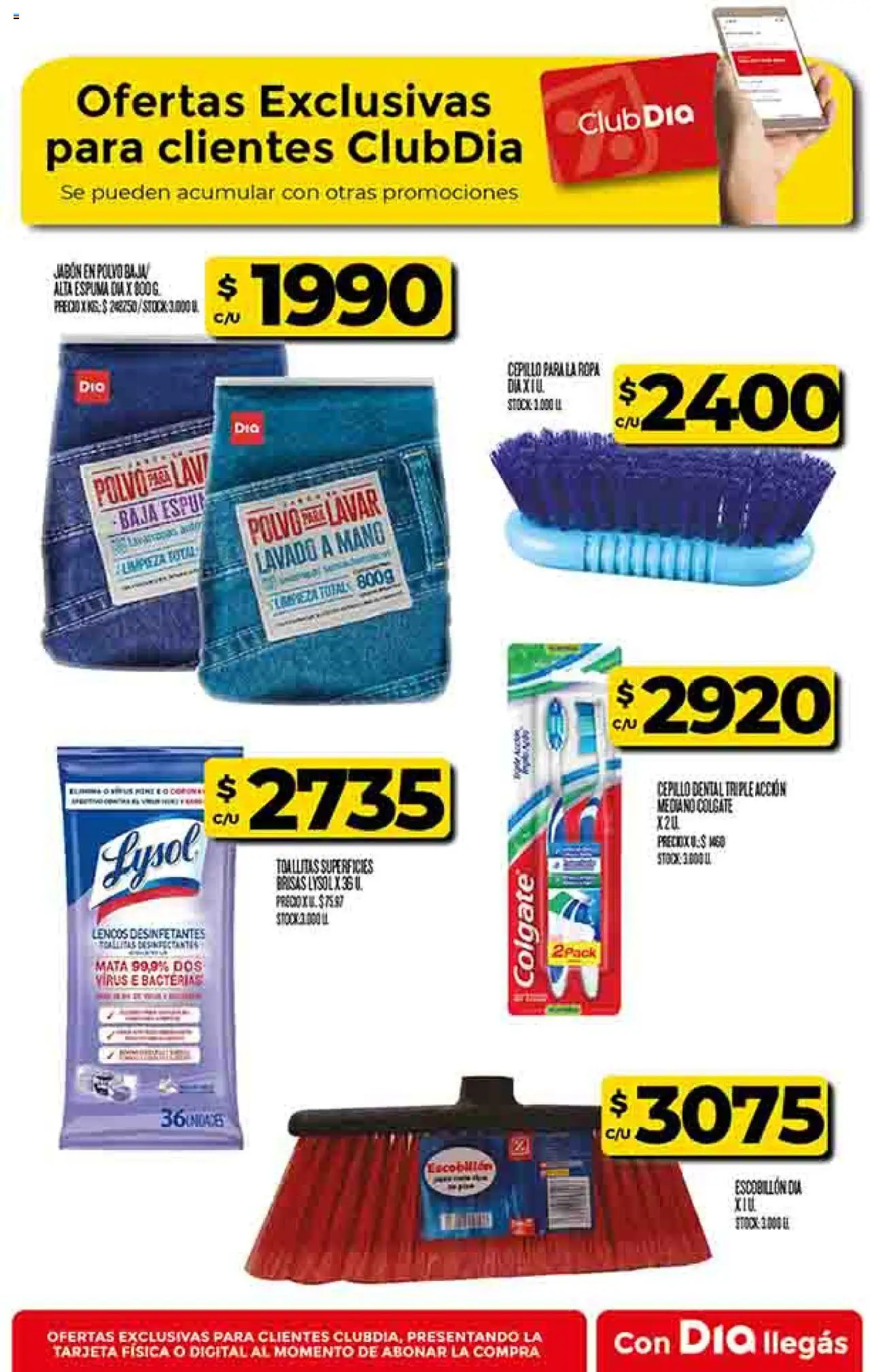 Supermercado DIA Ofertas │ válido desde el 13.08.2025 | Página: 51 | Productos: Polvo, Jabón, Espuma, Escobillon