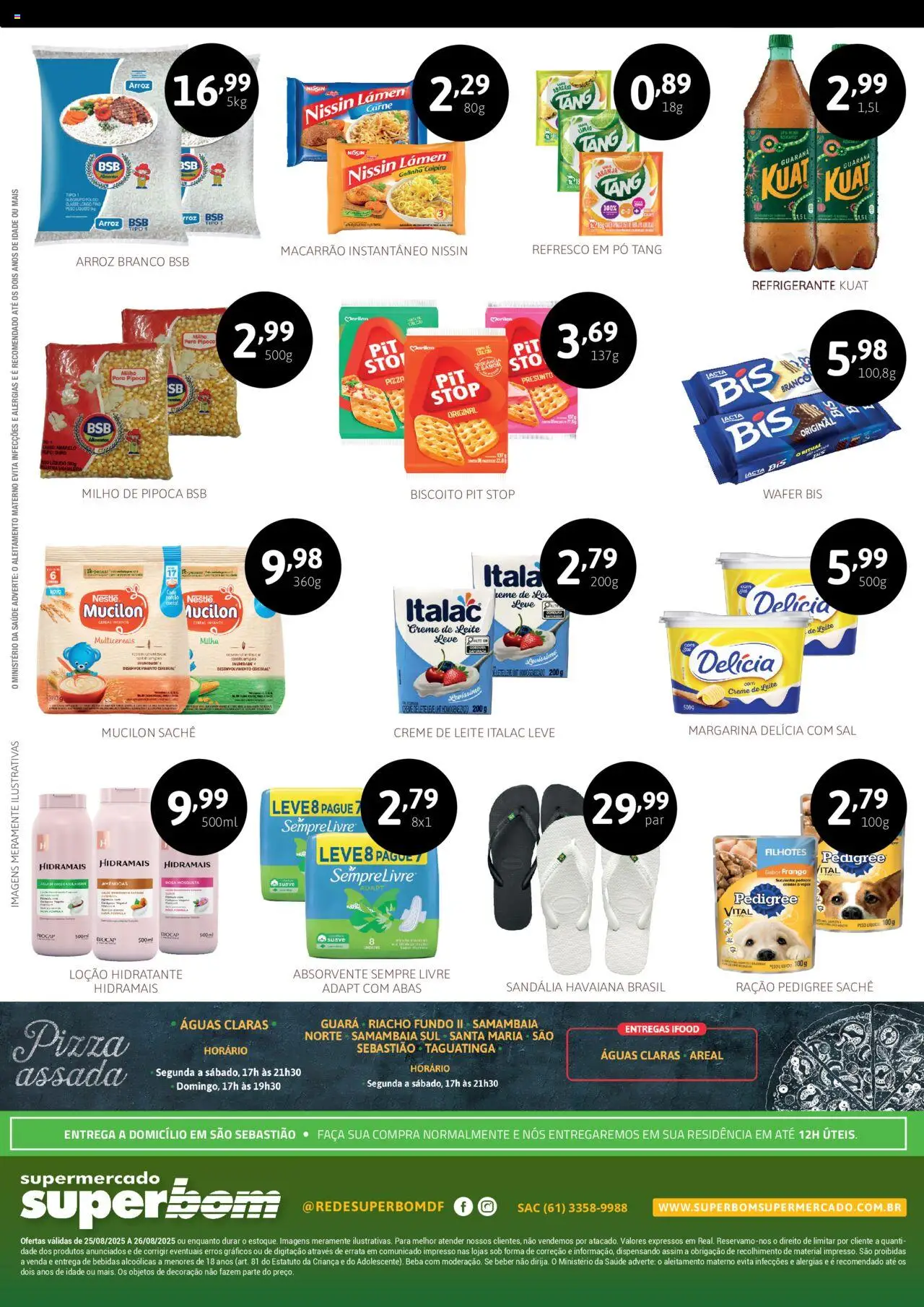 Superbom Folheto - válido de 25.08.2025 | Página: 2 | Produtos: Guaraná, Faca, Absorvente, Margarina