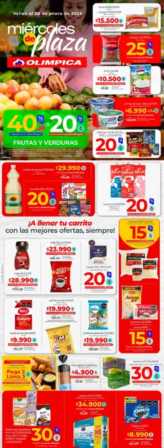 Olímpica - Miércoles de plaza -  Vista previa de la revista de la tienda Olímpica valido desde el 01.01.2026