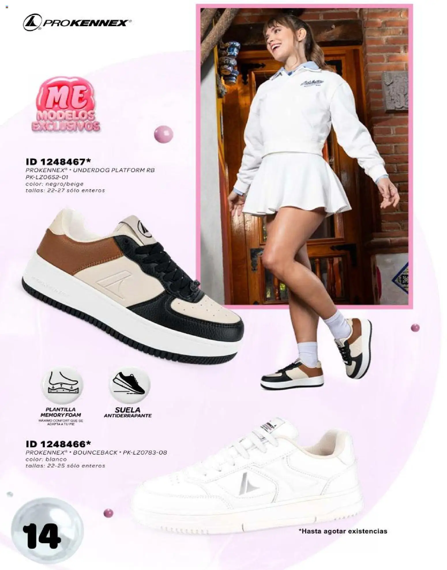 Nuevas ofertas de Price Shoes válidas en toda la República Mexicana desde el 30.03.2026. ¡Encuentra las mejores ofertas en Price Shoes catálogo Prokennex! | Página: 14