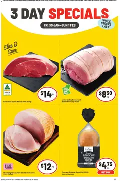 Preview of IGA - 3 Day Specials WA - valid from 30.01.2026