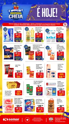 Semar Supermercado - Ofertas Fim de semana - Pré-Visualização do folheto da loja Semar Supermercado, válido de 06.02.2026