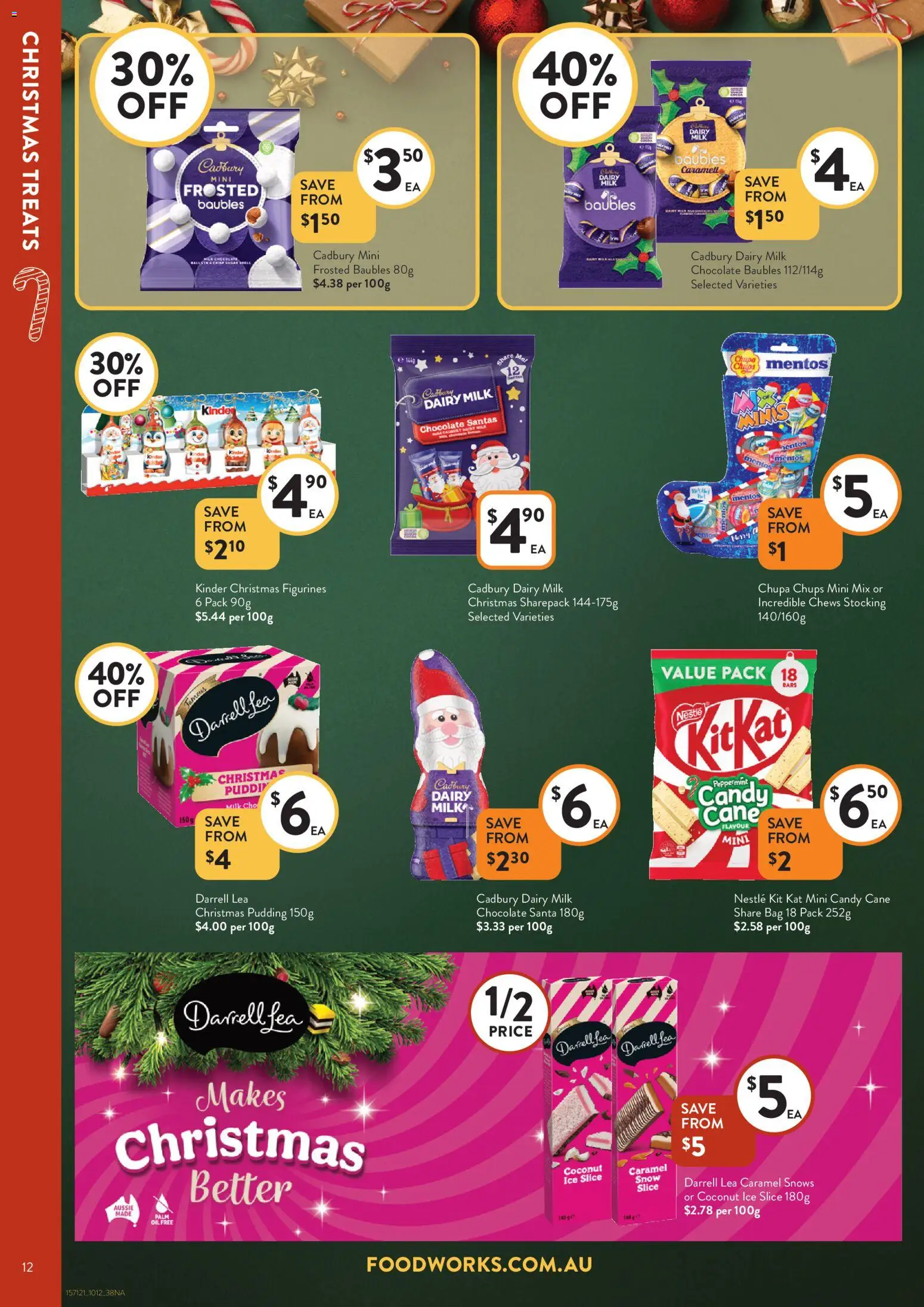 Foodworks catalogue - valid from 10.12.2025 | Page: 12 | Products: Milk, Dairy, Pudding, Bag