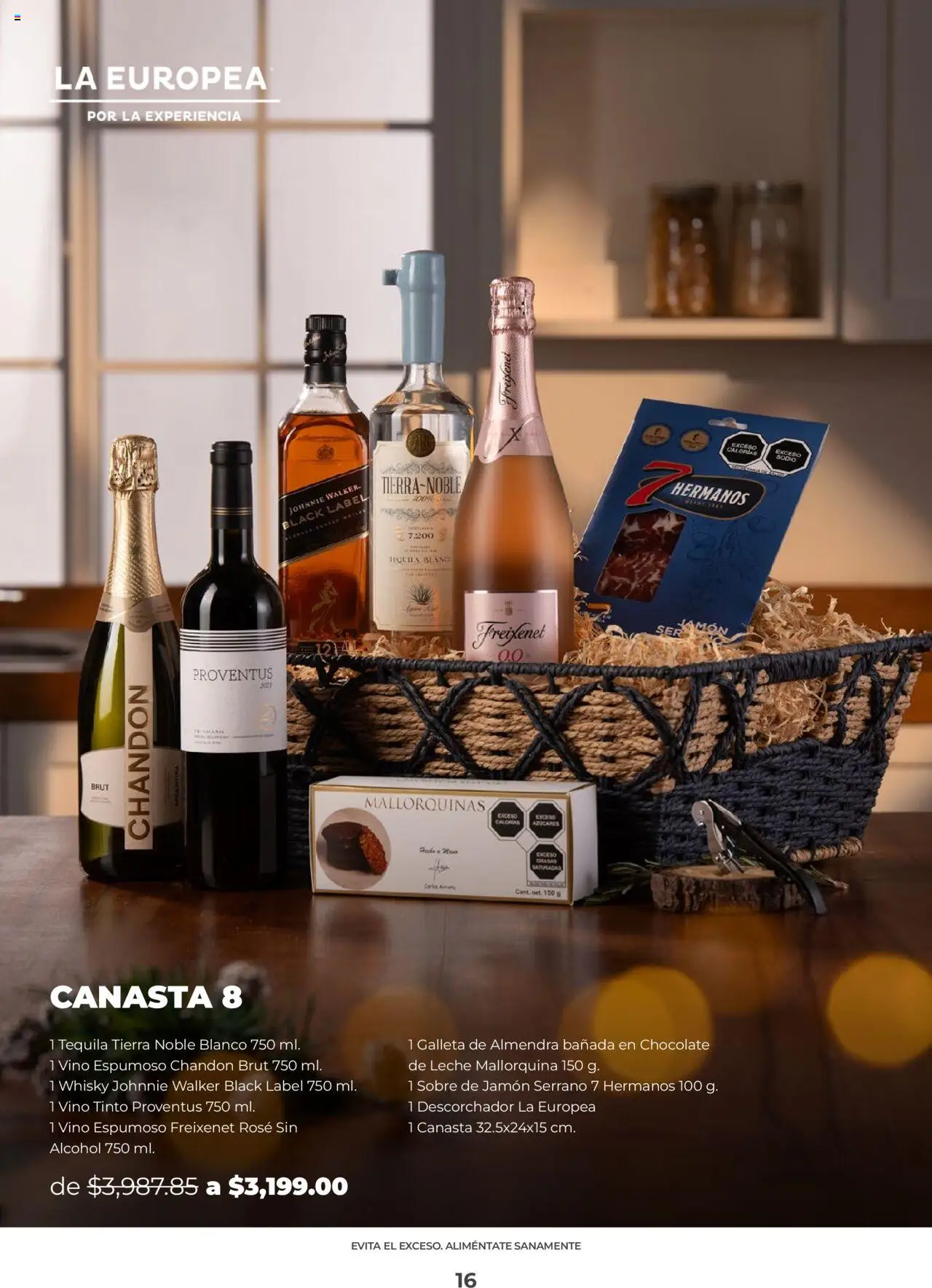 Nuevas ofertas de La Europea válidas en toda la República Mexicana desde el 22.09.2025. ¡Encuentra las mejores ofertas en La Europea catálogo! | Página: 16 | Productos: Leche, Chocolate, Almendra, Tequila