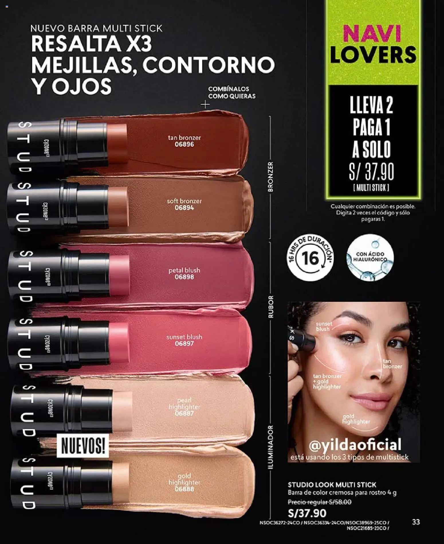 Catálogo CyZone válido desde 14.11.2025 | Página: 45 | Productos: Rubor