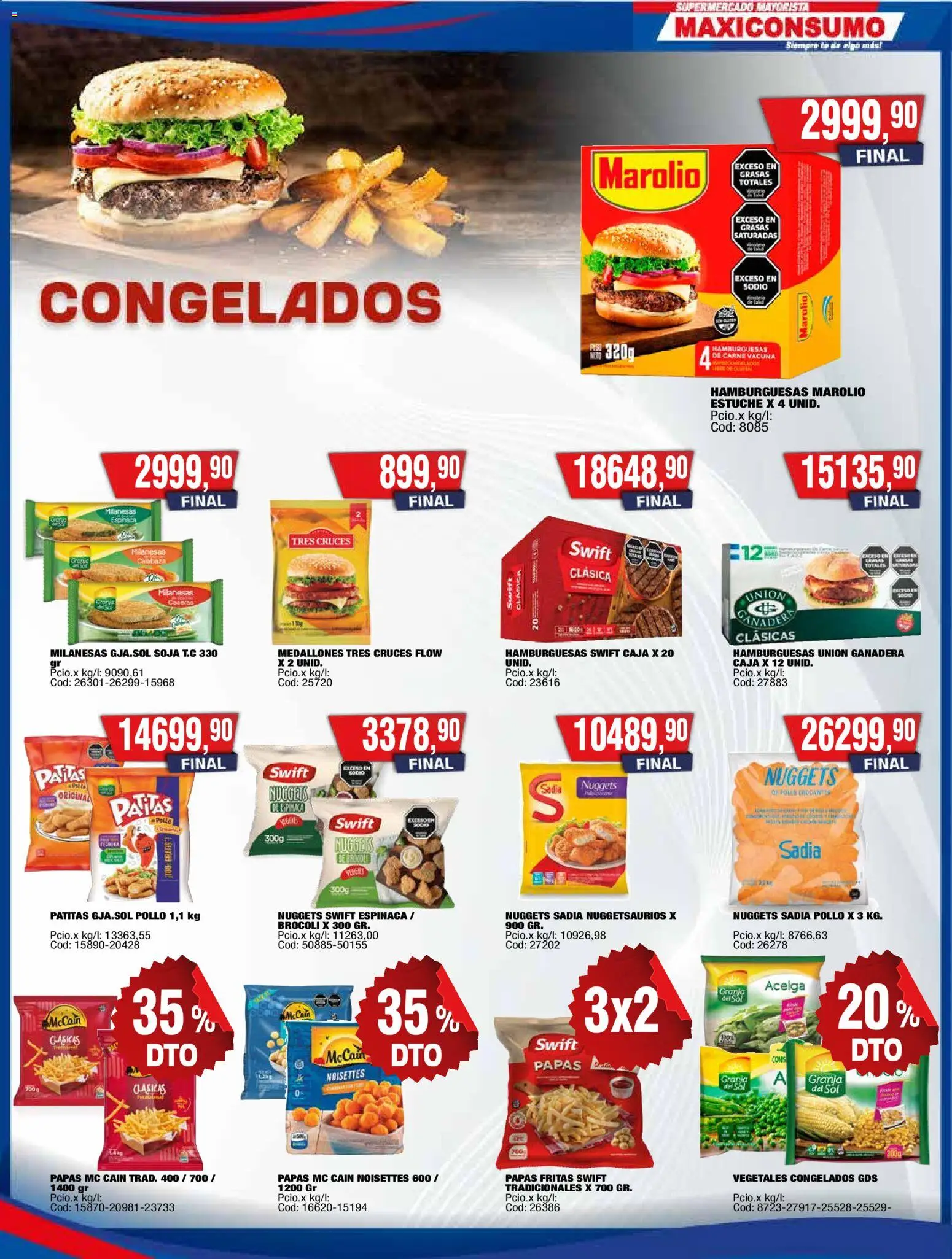 Musimundo catálogo │ válido desde el 27.10.2025 | Página: 15 | Productos: Pollo, Caja, Acelga, Papas fritas