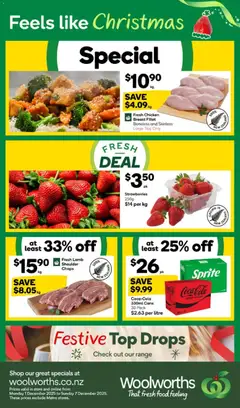 Woolworths catalogue preview  - valid from 01.12.2025