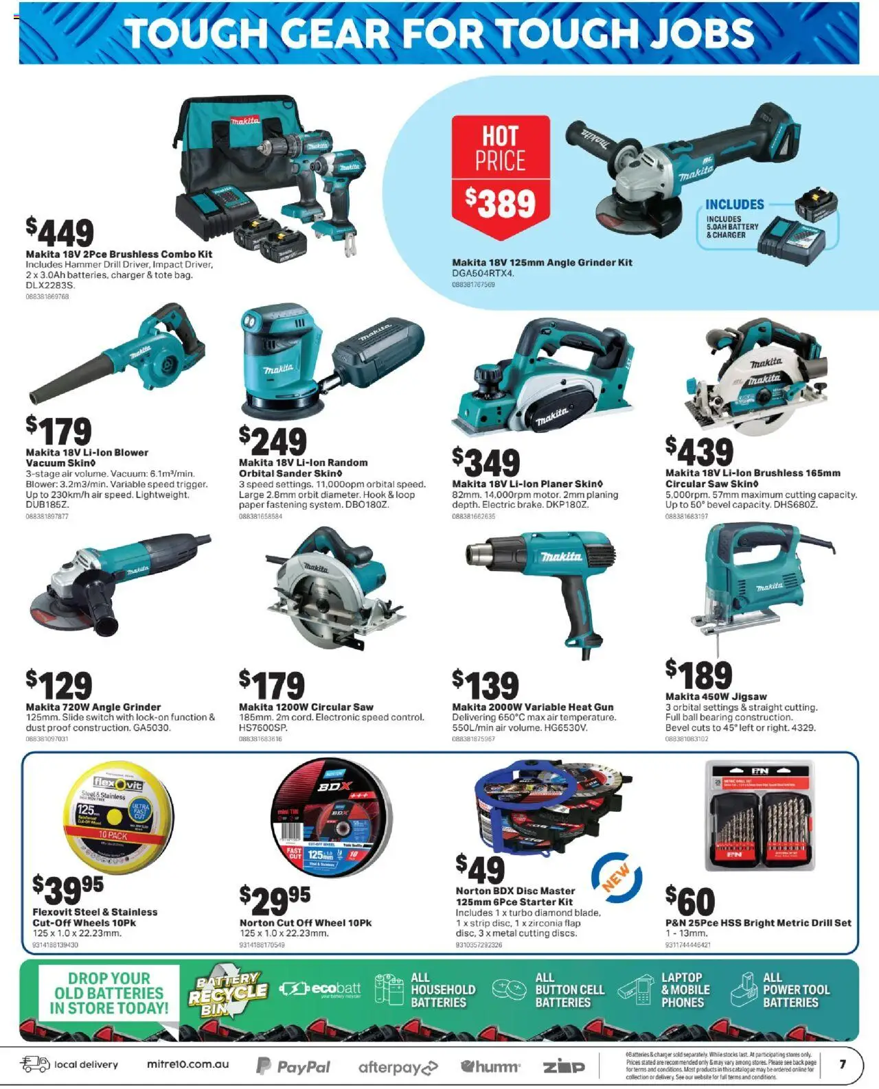 Mitre 10 catalogue - valid from 28.05.2025 | Page: 7 | Products: Charger, Household, Laptop, Grinder