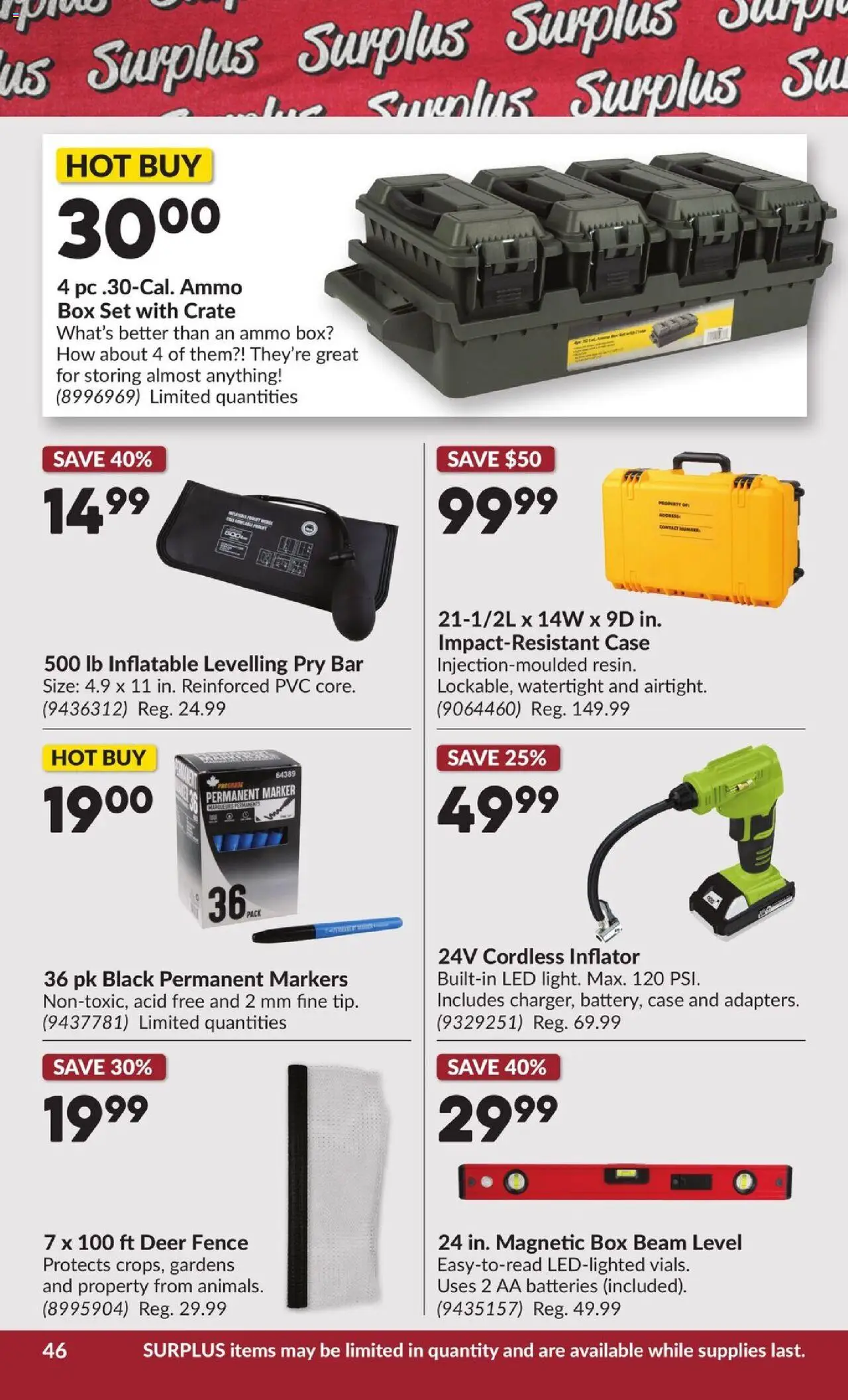 Princess Auto flyer valid from 26.08.2025 | Page: 52 | Products: PC, Case, Box