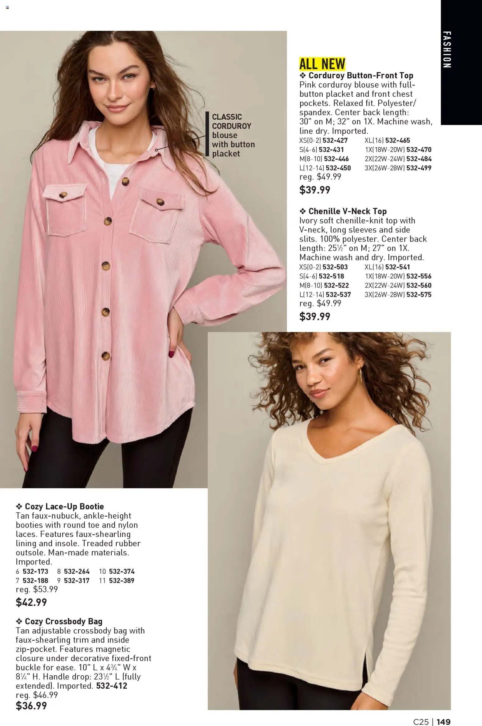Avon Brochure - valid from 03.12.2025 | Page: 149 | Products: Trim, Blouse, Bag